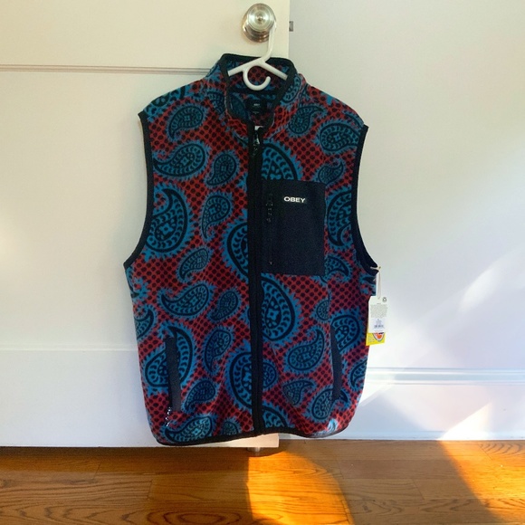 XL Obey Vest (NWT) - Picture 1 of 4